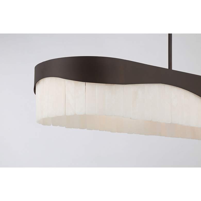 Image 4 Minka-Lavery Sway 6-Light 48-in Dark Bronze Indoor Island Chandelier more views