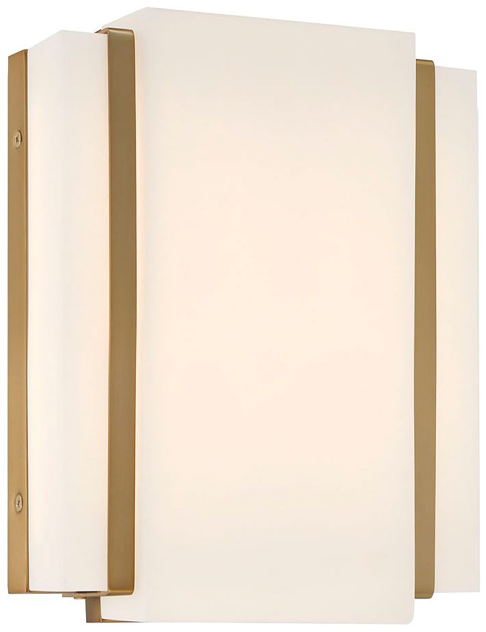 Thumbnail1 of Minka-Lavery Tanzac 10-inch LED Soft Brass Wall Sconce