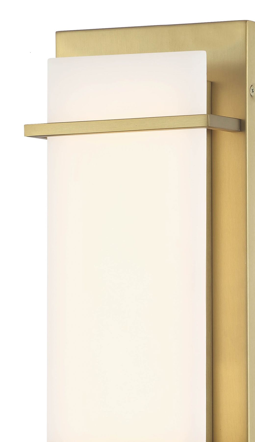 Image 6 Minka Lavery Tarnos LED 16-in Soft Brass Wall Sconce with Alabaster Shade more views
