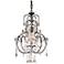 Minka Lavery Taylor 12 1/2" Wide Bronze and Glass Mini Chandelier