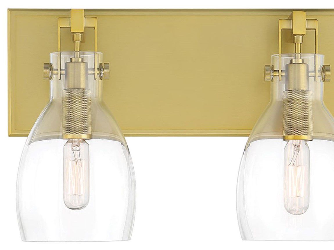 Image 3 Minka Lavery TIBERIA - 2 LIGHT Soft Brass BATH more views