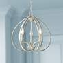 1_Minka Lavery Tilbury 16 1/2" Open Orb Polished Nickel 3-Light Pendant