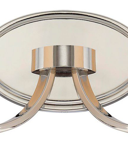 Image 7 Minka-Lavery Tilbury 2-Light Polished Nickel Vanity Light with Glass Shades more views