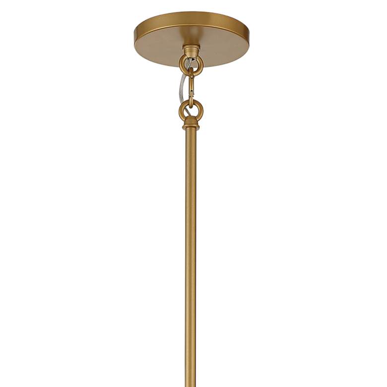 Image 4 Minka Lavery Titans Trace 24 inch Coal and Gold 6-Light Modern Chandelier more views
