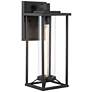 2_Minka Lavery Trescott 17 1/4" High Black Modern Outdoor Wall Light