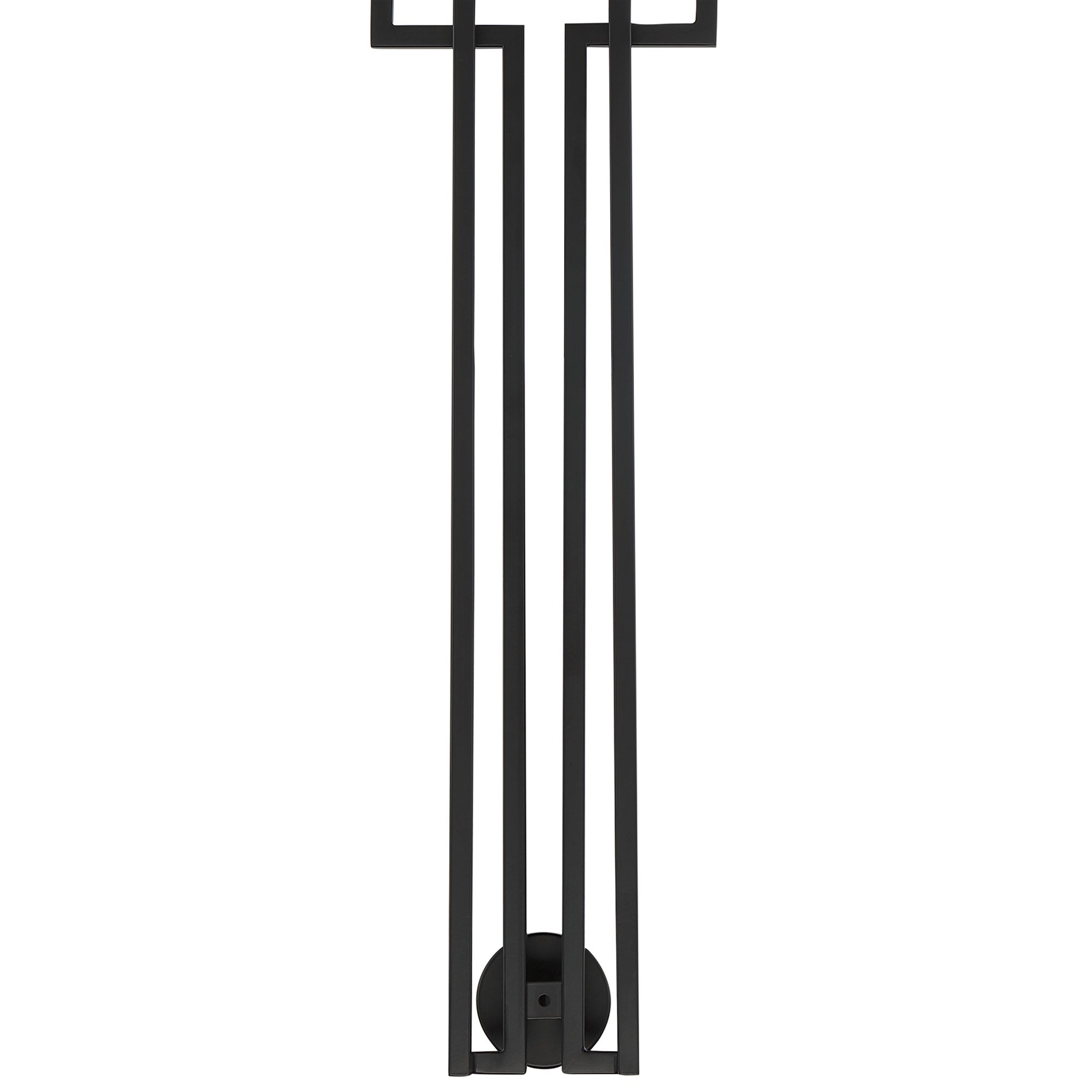 Image 3 Minka-Lavery Upham Estates 2-Light Black and Polished Nickel Wall Sconce more views