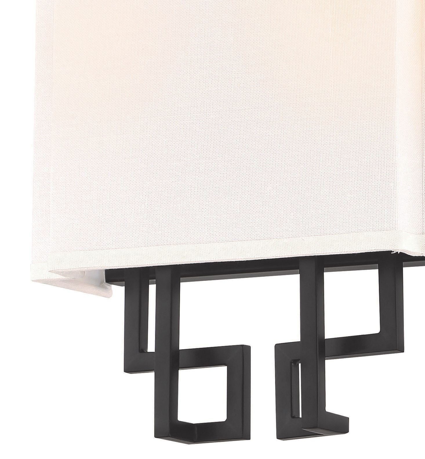Thumbnail2 of Minka-Lavery Upham Estates 2-Light Black and Polished Nickel Wall Sconce more views