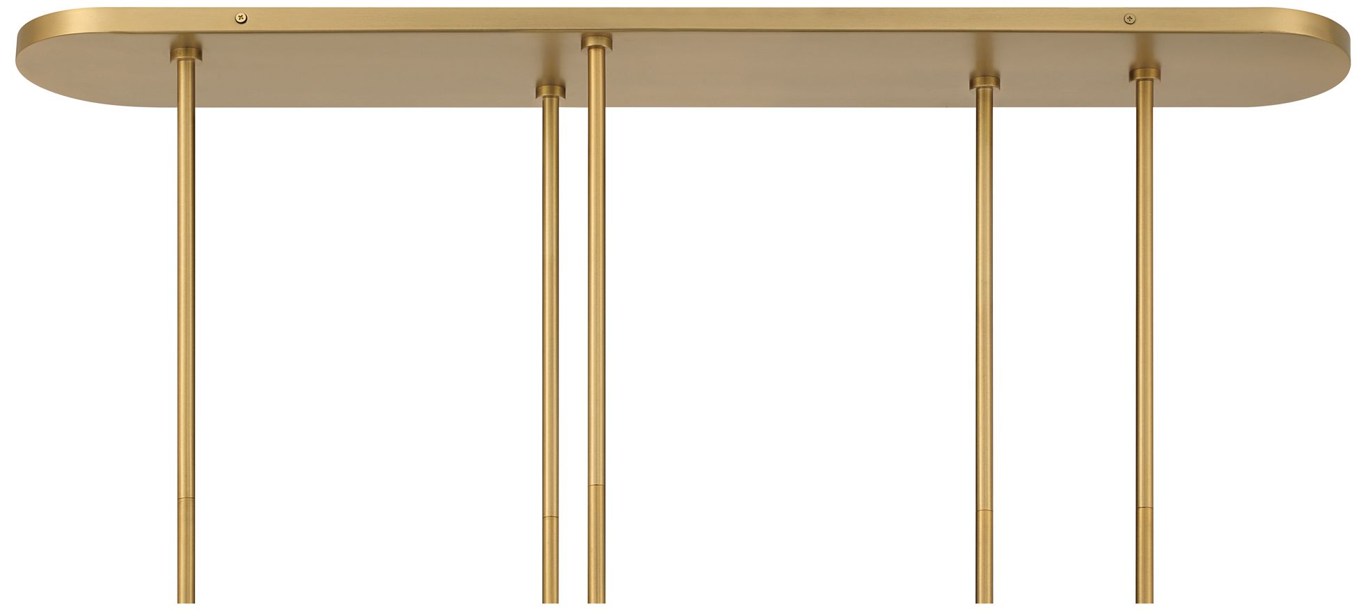 Minka Lavery Ursolus 9-Light 8.75-in Legacy Brass Linear Chandelier