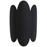 2_Minka-Lavery Vailen 1-Light Dark Matte Black and Textured Gold Wall Sconce