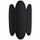 Minka-Lavery Vailen 1-Light Dark Matte Black and Textured Gold Wall Sconce