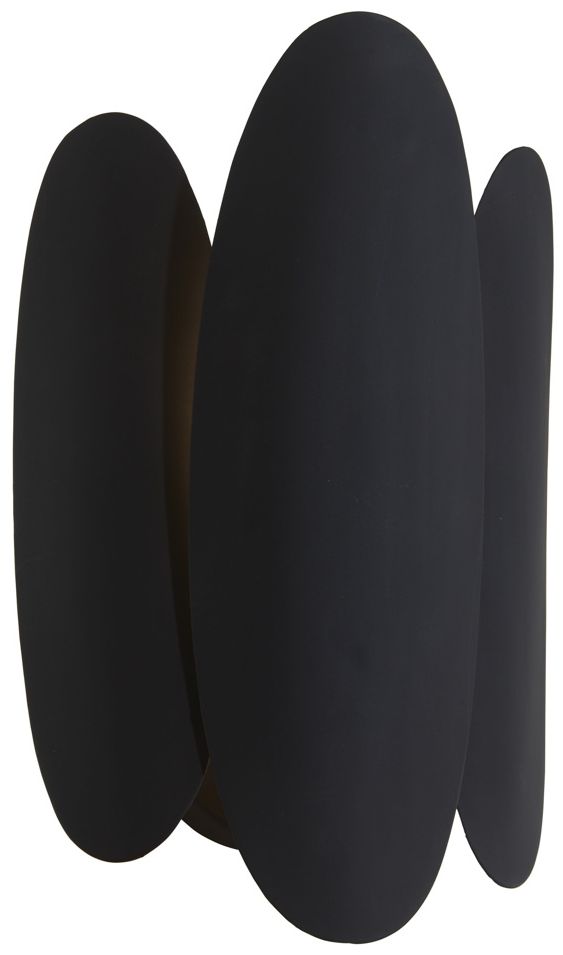 Image 3 Minka-Lavery Vailen 1-Light Dark Matte Black and Textured Gold Wall Sconce more views