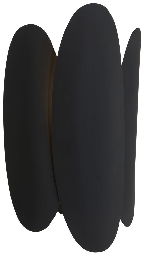 Image 6 Minka-Lavery Vailen 1-Light Dark Matte Black and Textured Gold Wall Sconce more views