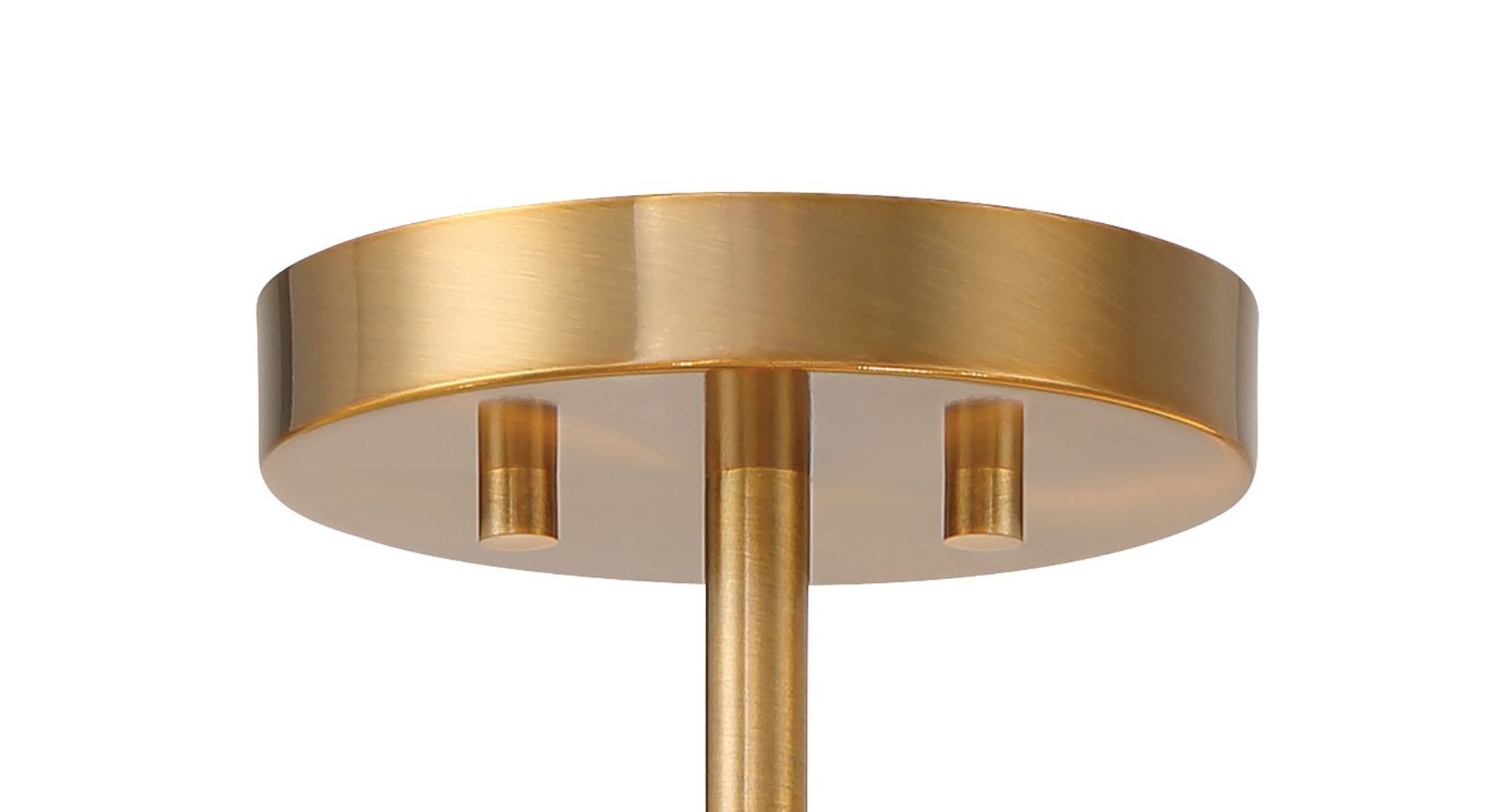 Image 7 Minka Lavery Van Noord 4-Light 21-in Brass Semi-Flush more views
