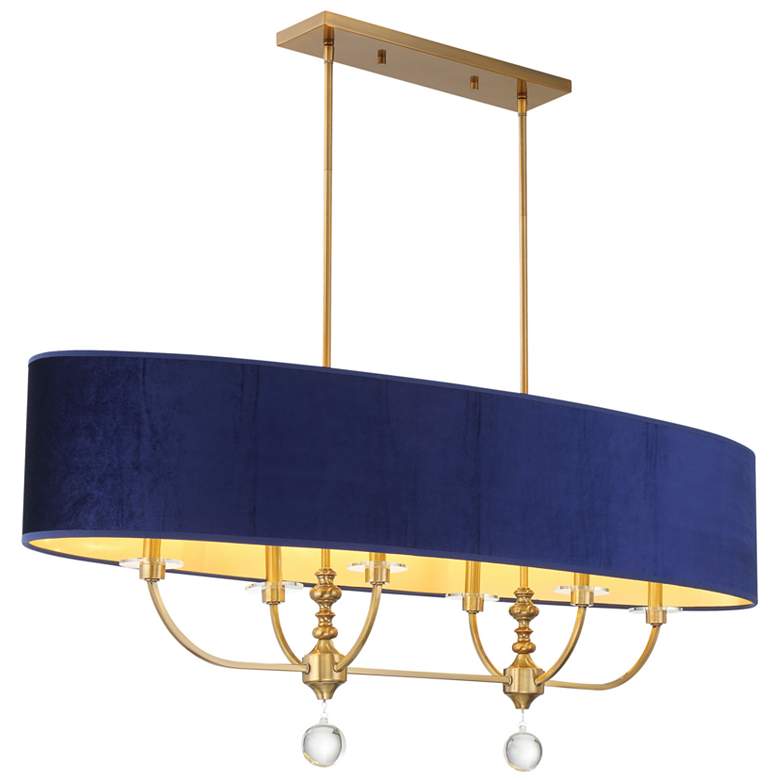 Image 3 Minka Lavery Van Noord 6-Light 48-in Brass Chandelier more views