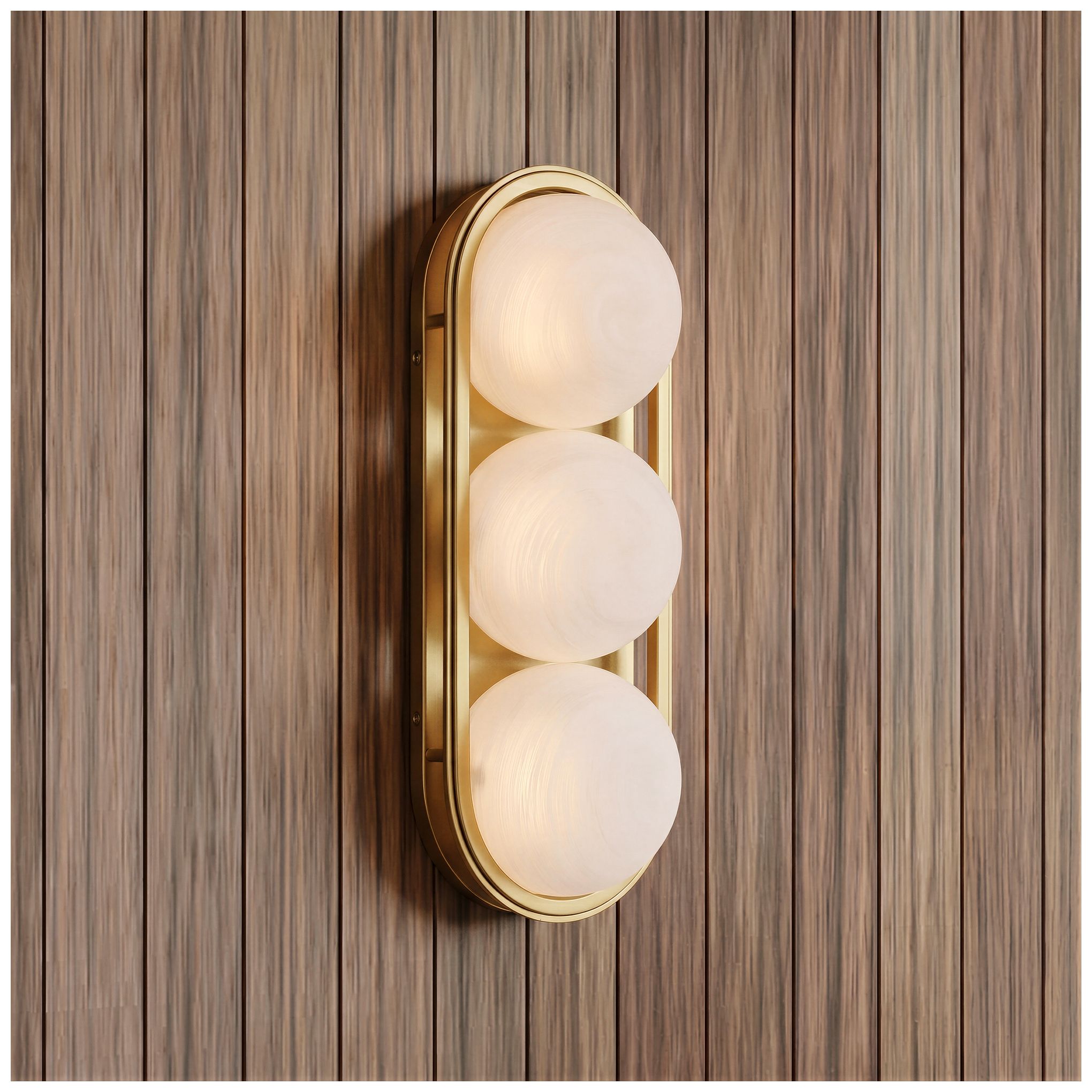 Image 2 Minka Lavery Vanderlane LED 6.25-in Legacy Brass Wall Sconce with Shade more views