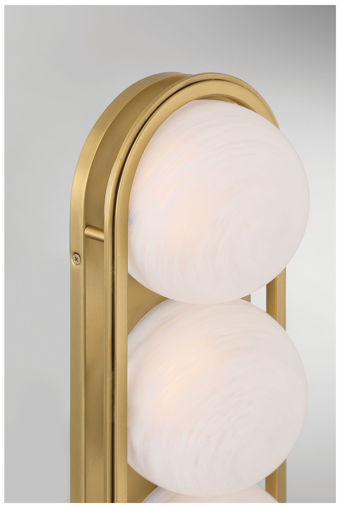 Image 7 Minka Lavery Vanderlane LED 6.25-in Legacy Brass Wall Sconce with Shade more views