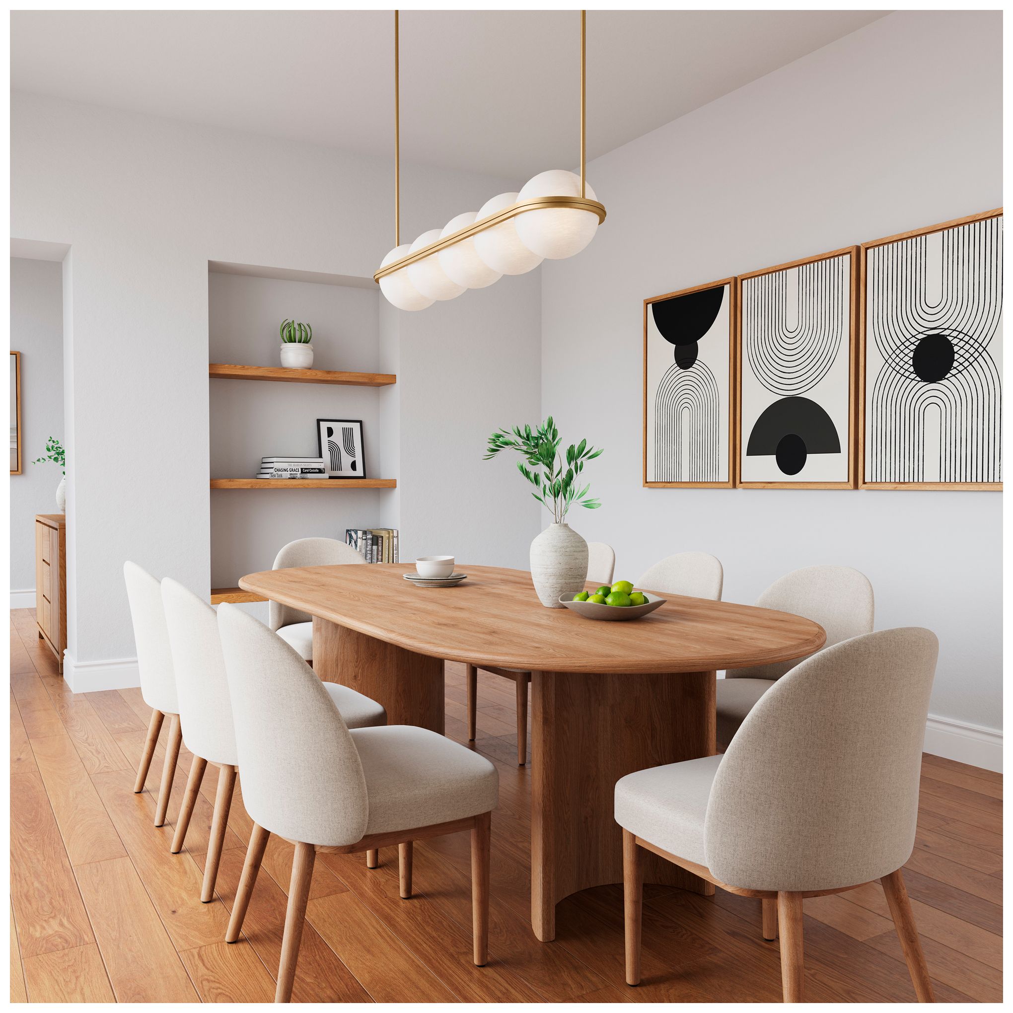 Thumbnail4 of Minka Lavery Vanderlane LED-Light 10.5-in Legacy Brass Linear Chandelier more views