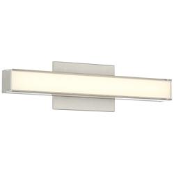 Minka Lavery Vantage 1-Light 18-in Brushed Nickel Indoor Vanity Light
