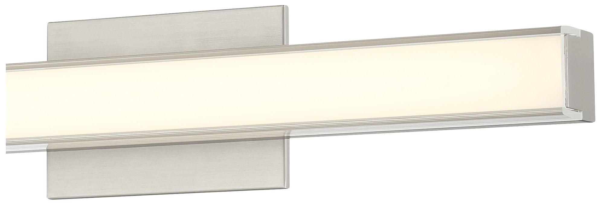 Image 2 Minka Lavery Vantage 1-Light 24-in Brushed Nickel Indoor Vanity Light more views