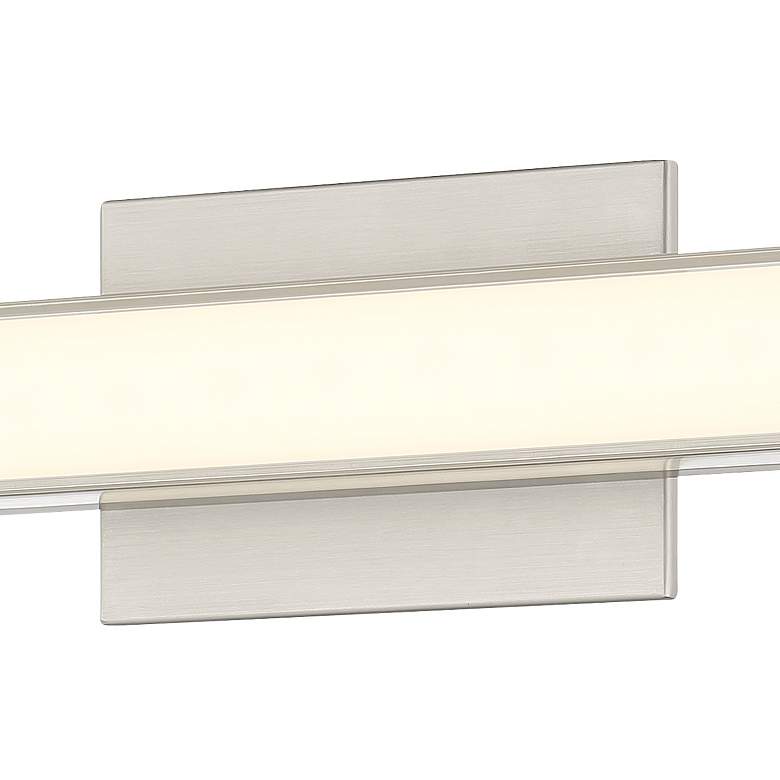 Image 4 Minka Lavery Vantage 1-Light 30-in Brushed Nickel Indoor Vanity Light more views