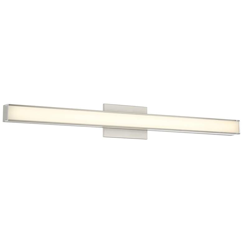 Image 1 Minka Lavery Vantage 1-Light 36-in Brushed Nickel Indoor Vanity Light