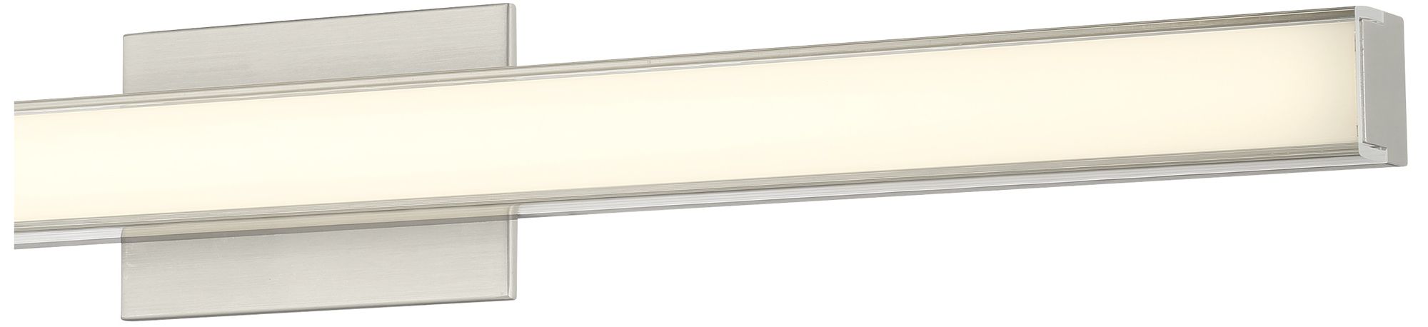 Image 2 Minka Lavery Vantage 1-Light 36-in Brushed Nickel Indoor Vanity Light more views