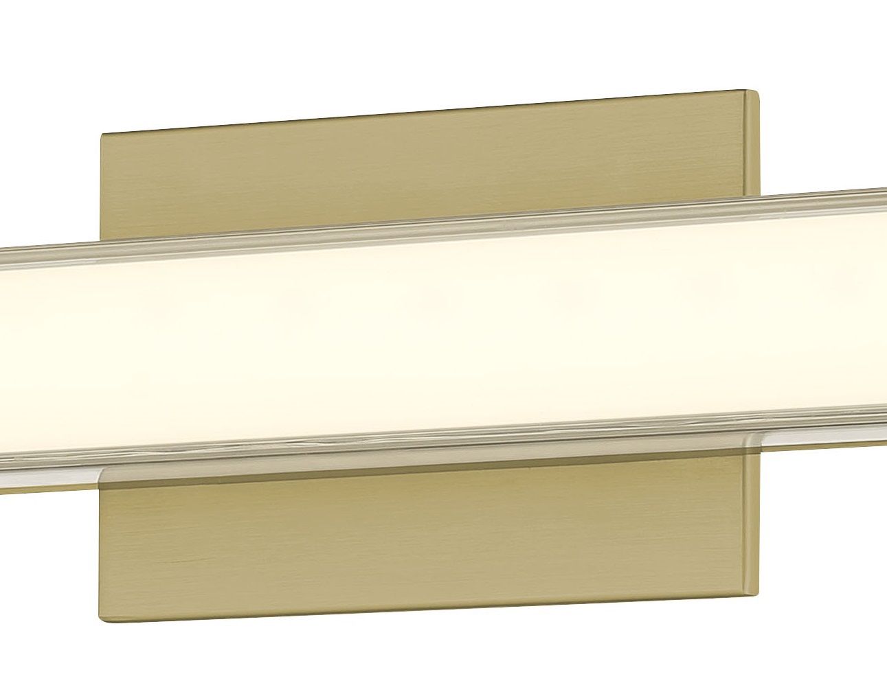 Image 7 Minka Lavery Vantage 1-Light CCT LED Ashen Brass Bath Vanity Light more views