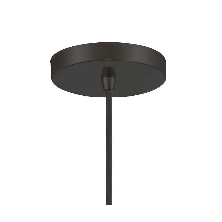 Image 5 Minka Lavery Vantage 10" Wide Modern Coal Black Cone Mini Pendant more views