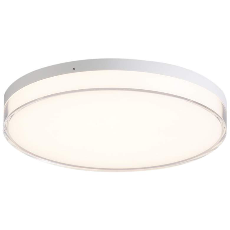 Image 1 Minka Lavery Vantage 11" Wide LED White Finish Flush Mount