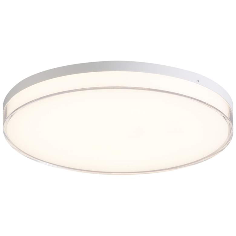 Image 2 Minka-Lavery Vantage 13" Wide LED White Flush Mount Ceiling Light