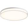 2_Minka-Lavery Vantage 13" Wide LED White Flush Mount Ceiling Light