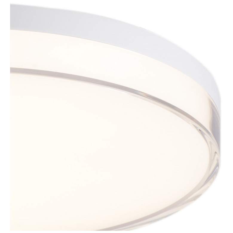 Image 3 Minka-Lavery Vantage 13" Wide LED White Flush Mount Ceiling Light more views