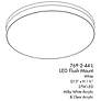 5_Minka-Lavery Vantage 13" Wide LED White Flush Mount Ceiling Light more views