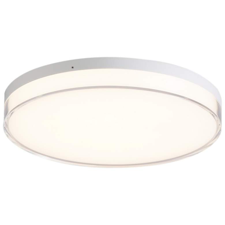Image 7 Minka-Lavery Vantage 13" Wide LED White Flush Mount Ceiling Light more views