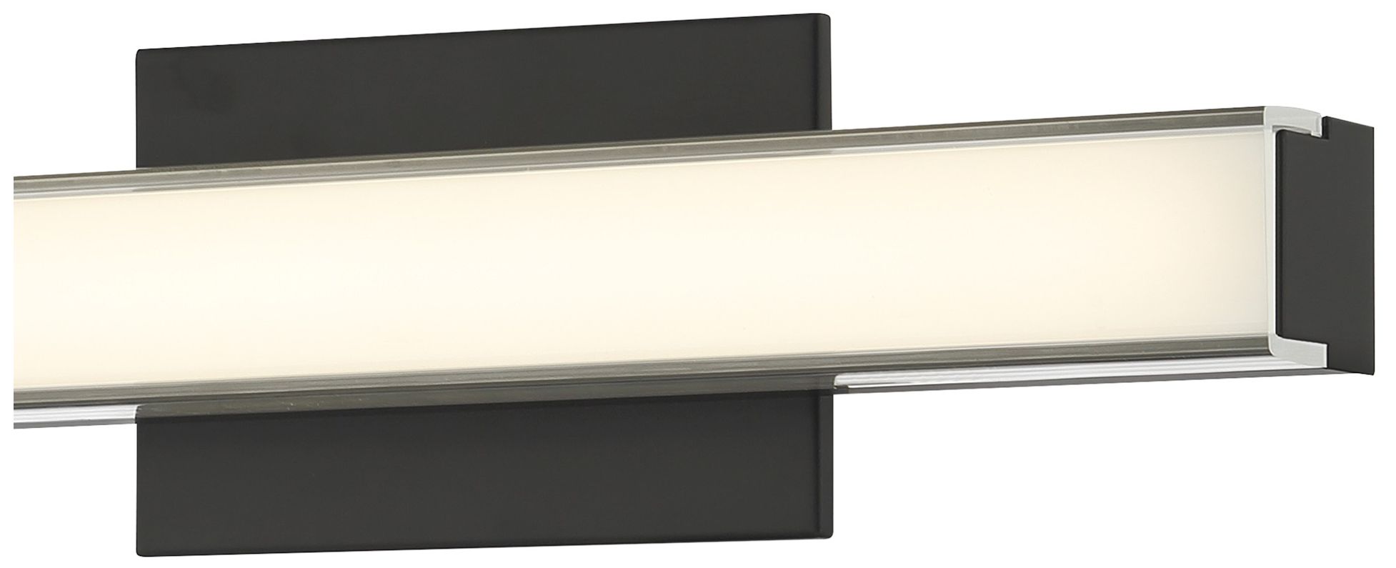 Thumbnail2 of Minka Lavery Vantage 5CCT LED 18-in Coal Black Vanity Light with Shade more views