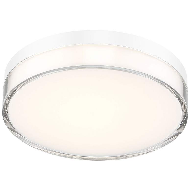 Image 1 Minka Lavery Vantage 7" LED White Acrylic LED Ceiling Light