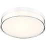 1_Minka Lavery Vantage 7" LED White Acrylic LED Ceiling Light