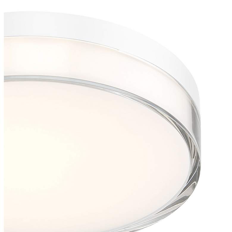 Image 2 Minka Lavery Vantage 7" LED White Acrylic LED Ceiling Light more views
