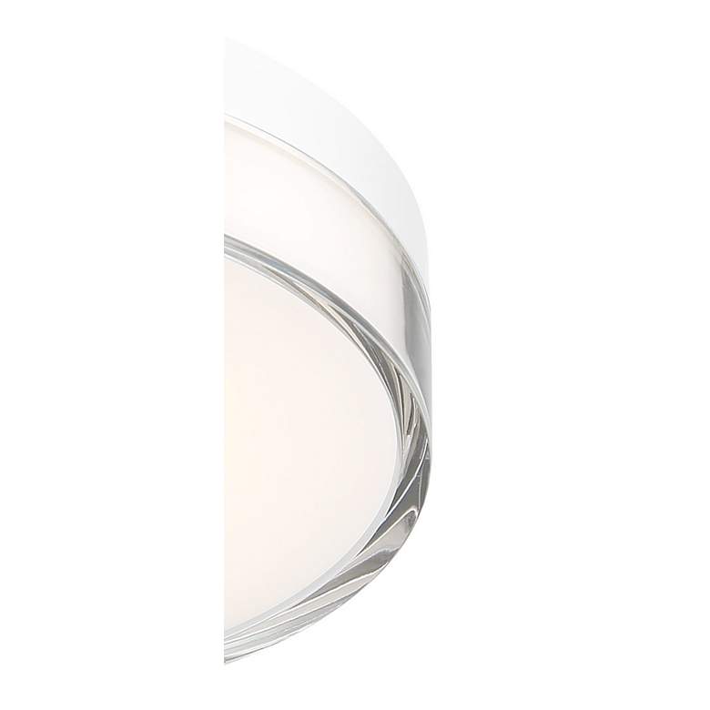 Image 3 Minka Lavery Vantage 7" LED White Acrylic LED Ceiling Light more views