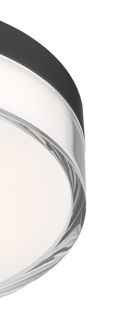 Image 4 Minka Lavery Vantage LED 1-Light Coal Flush Mount with Acrylic Lens more views