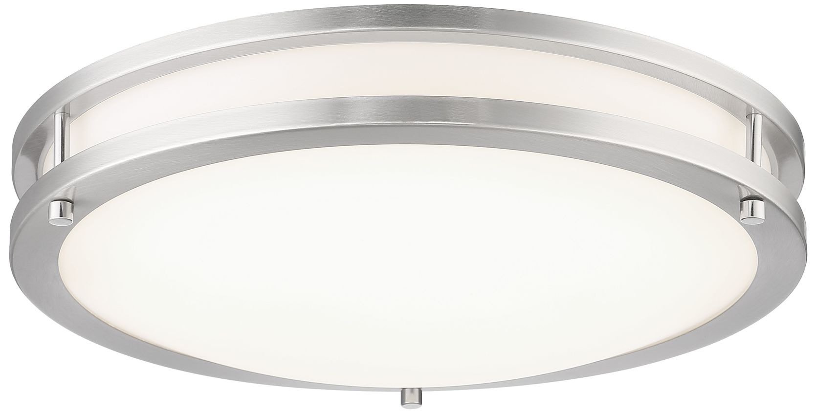 Thumbnail1 of Minka-Lavery Vantage LED 13.75-in Brushed Nickel Flush Mount