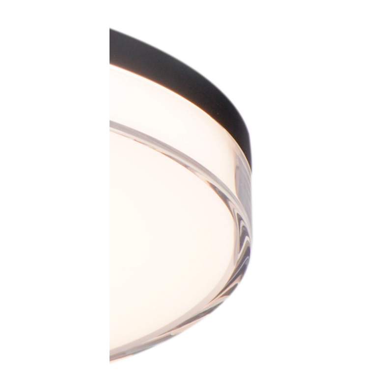 Image 3 Minka Lavery Vantage LED 13-in Coal Black Flush Mount with Acrylic Shade more views