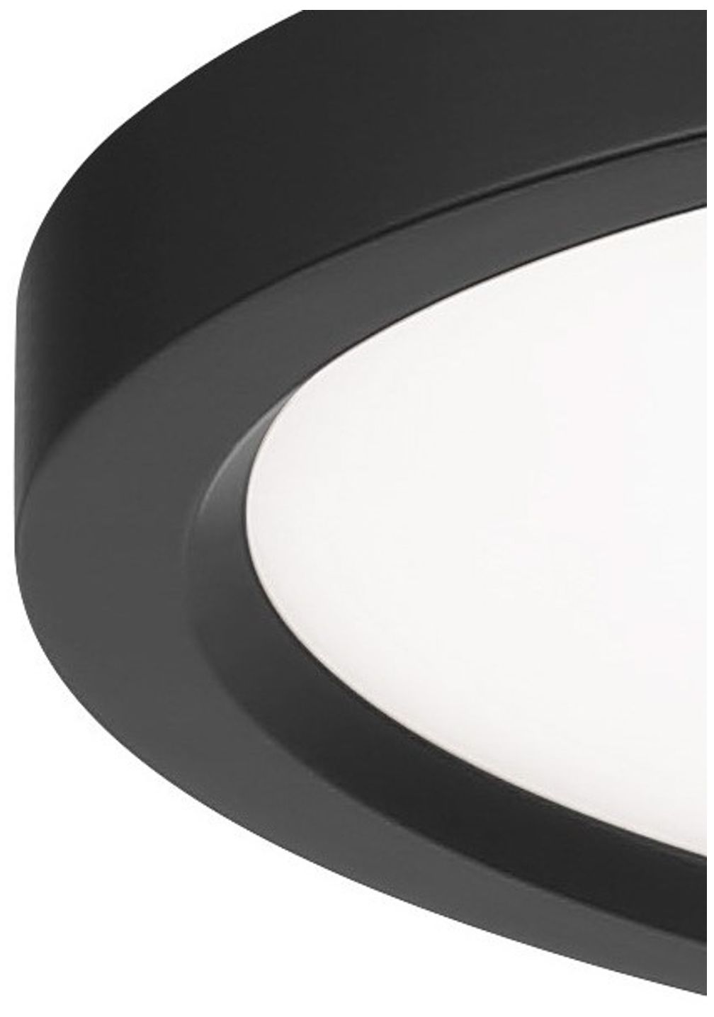 Image 3 Minka-Lavery Vantage LED 15-in Coal Black Flush Mount more views