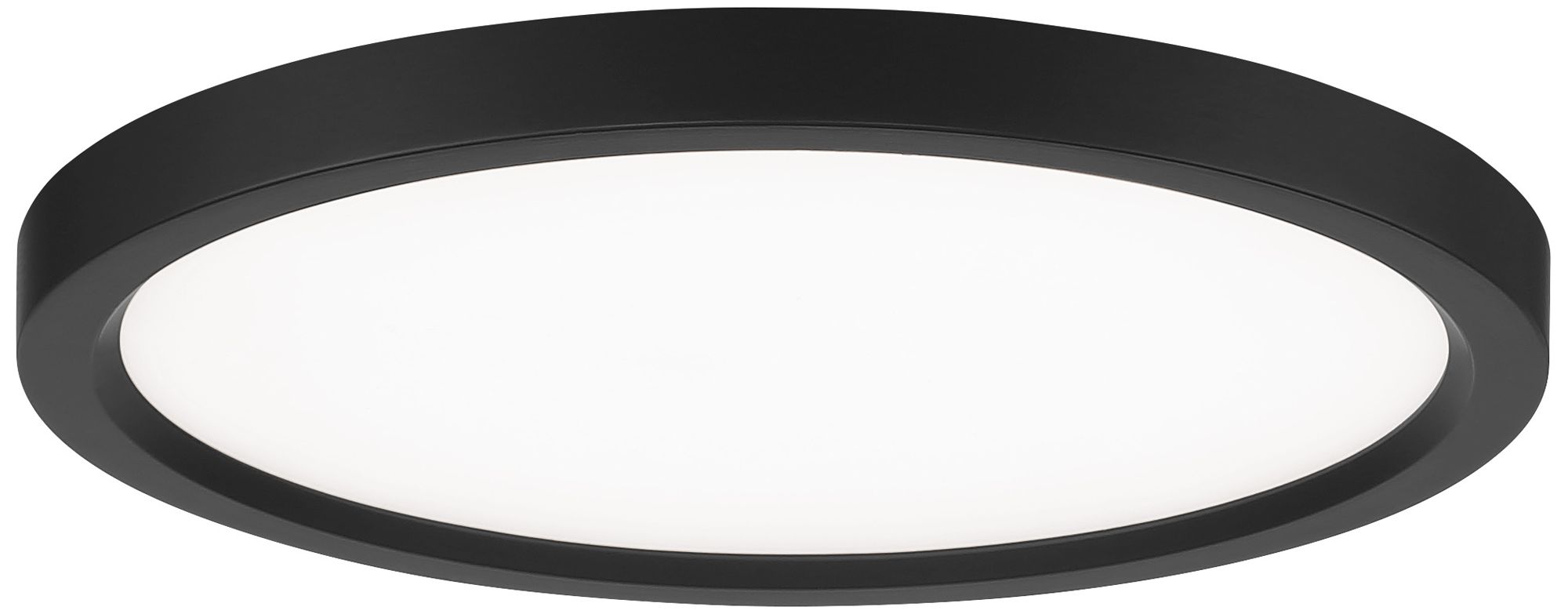 Image 4 Minka-Lavery Vantage LED 15-in Coal Black Flush Mount more views
