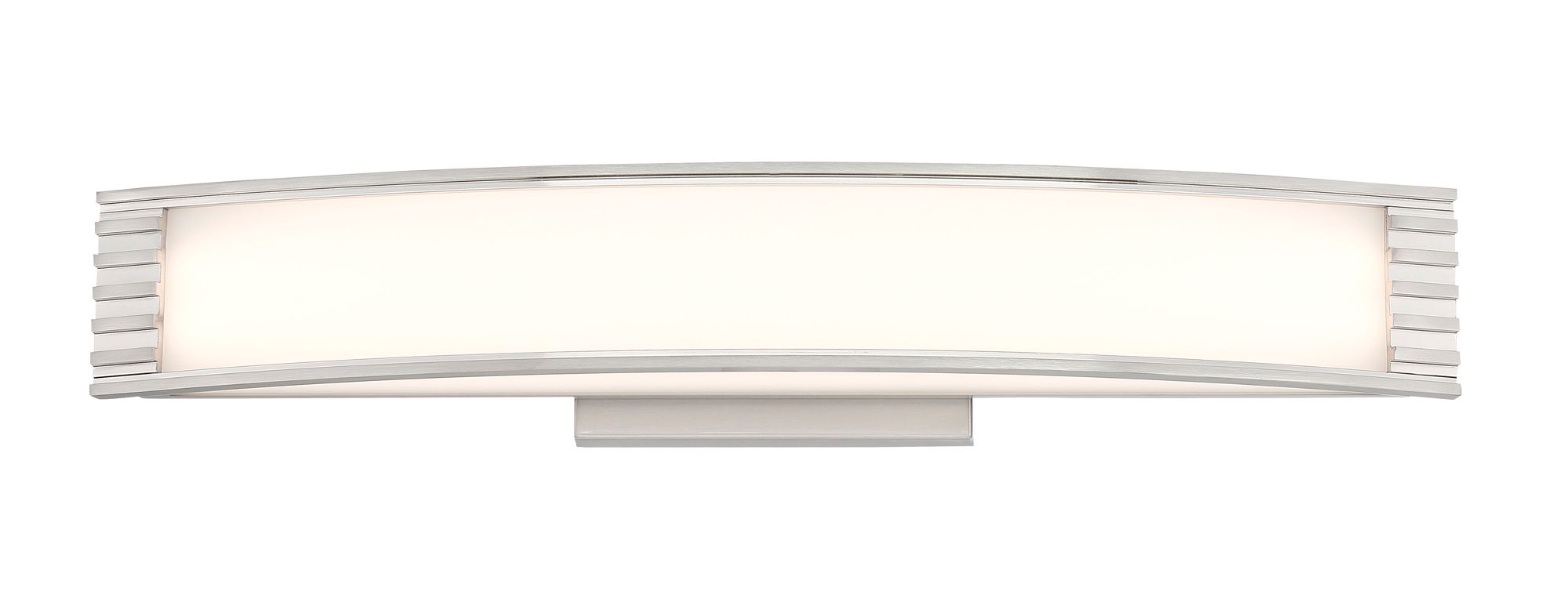 Image 4 Minka Lavery Vantage LED 24-in Brushed Nickel Vanity Light with Shade more views