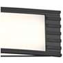 3_Minka Lavery Vantage LED 24-in Coal Black Vanity Light with Acrylic Shades more views