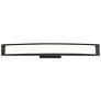 1_Minka Lavery Vantage LED 32-in Coal Black Vanity Light with Acrylic Shades