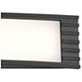 3_Minka Lavery Vantage LED 32-in Coal Black Vanity Light with Acrylic Shades more views