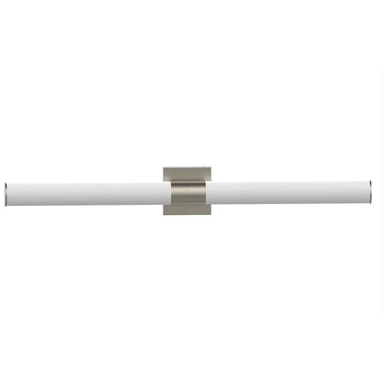 Image 1 Minka Lavery Vantage LED 38.1-in Brushed Nickel Vanity Light with Shade