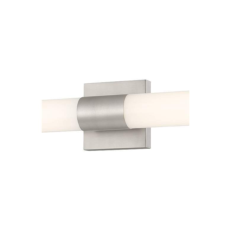 Image 3 Minka Lavery Vantage LED 38.1-in Brushed Nickel Vanity Light with Shade more views
